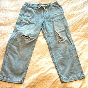 GAP damaged denim pants size M